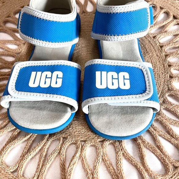 UGG Delta Blue Children's Sandals Size 12 - Picture 4 of 11